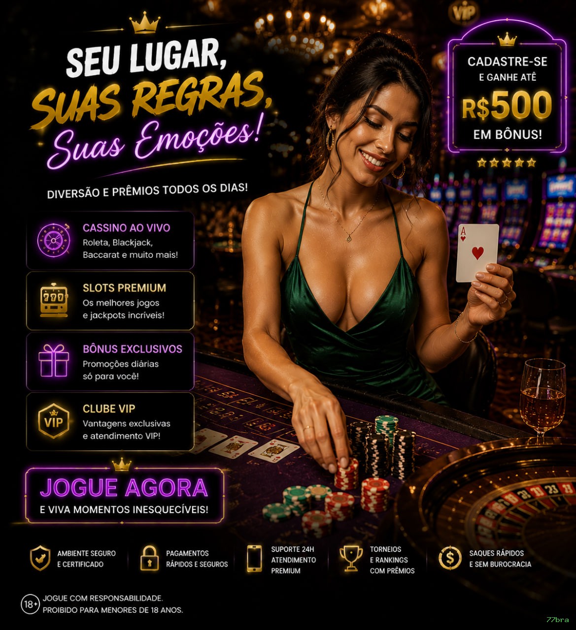 Vídeo Slots 77bra
